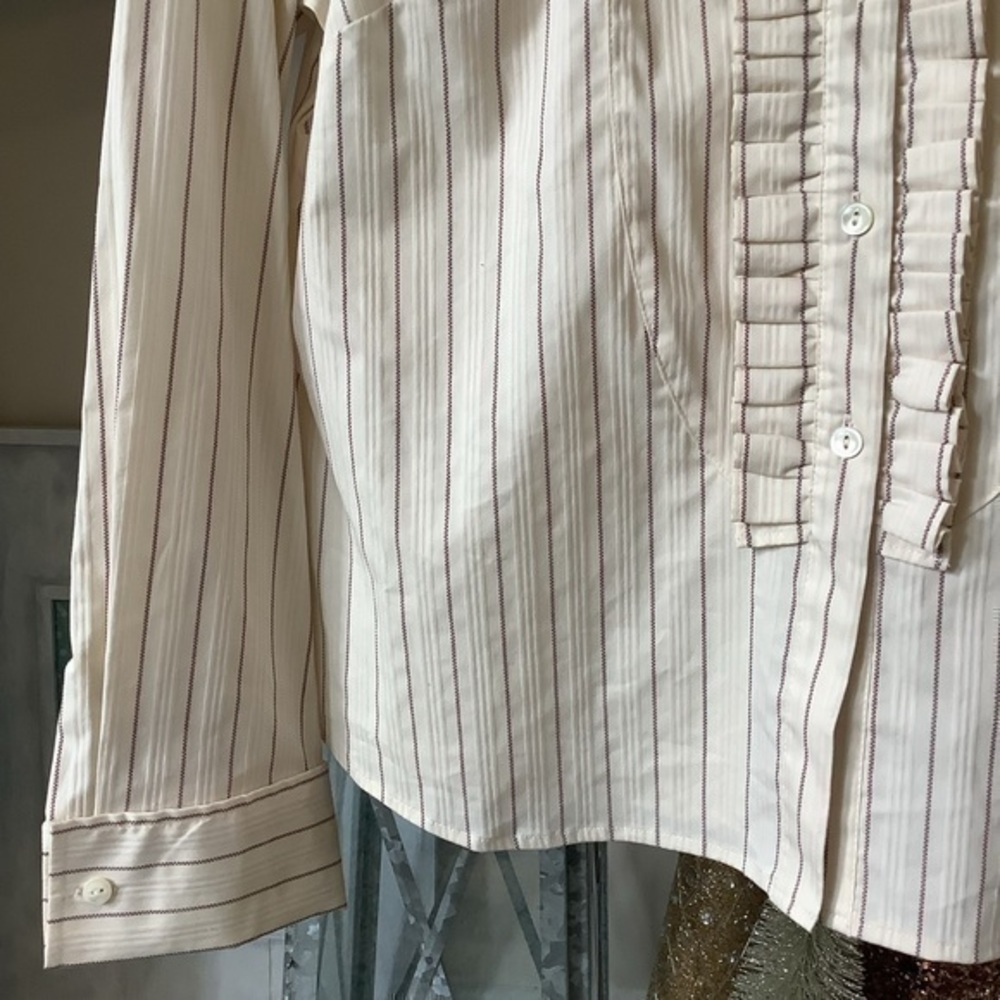 Jones New York ruffle blouse NWT - Picture 4 of 6